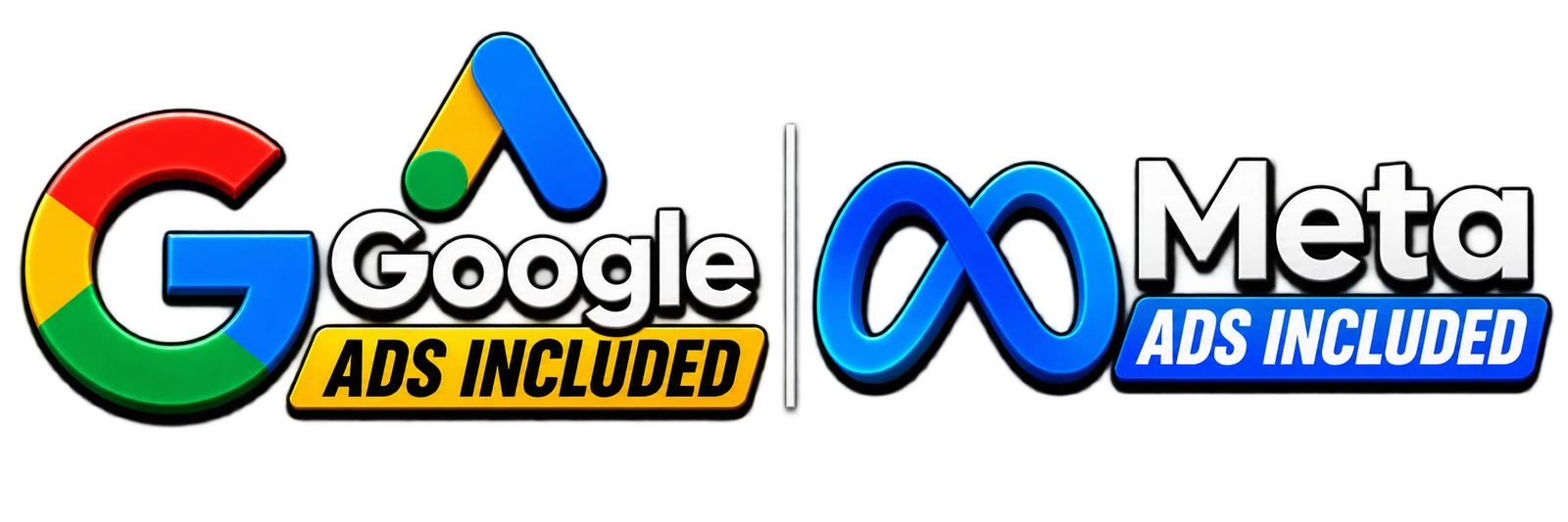 Google Ads and Meta Ads included